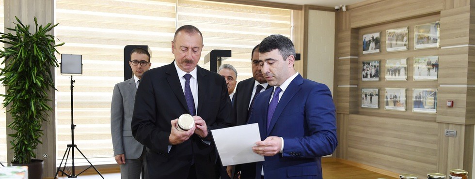 İlham Əliyev Balakəndə “ABAD Mərkəz”in açılışında iştirak edib