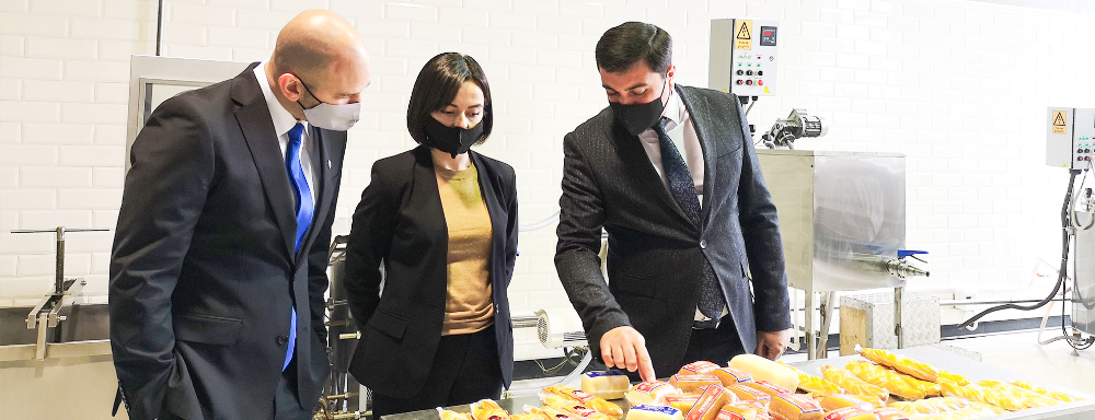 İsrail Dövlətinin missiya rəhbərliyi Quba “ABAD Factory” ilə tanış oldu