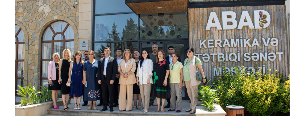 Nardaran “ABAD” Keramika və Tətbiqi Sənət Mərkəzinə infotur təşkil edildi