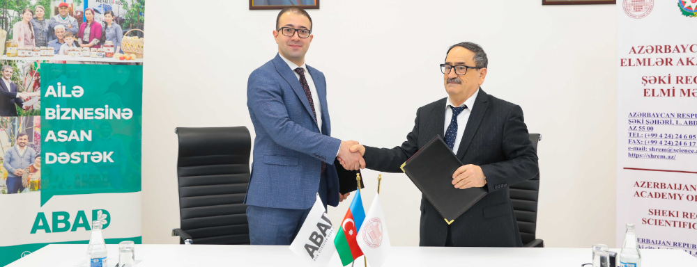 “ABAD” və Şəki Regional Elmi Mərkəzi arasında Memorandum imzalandı